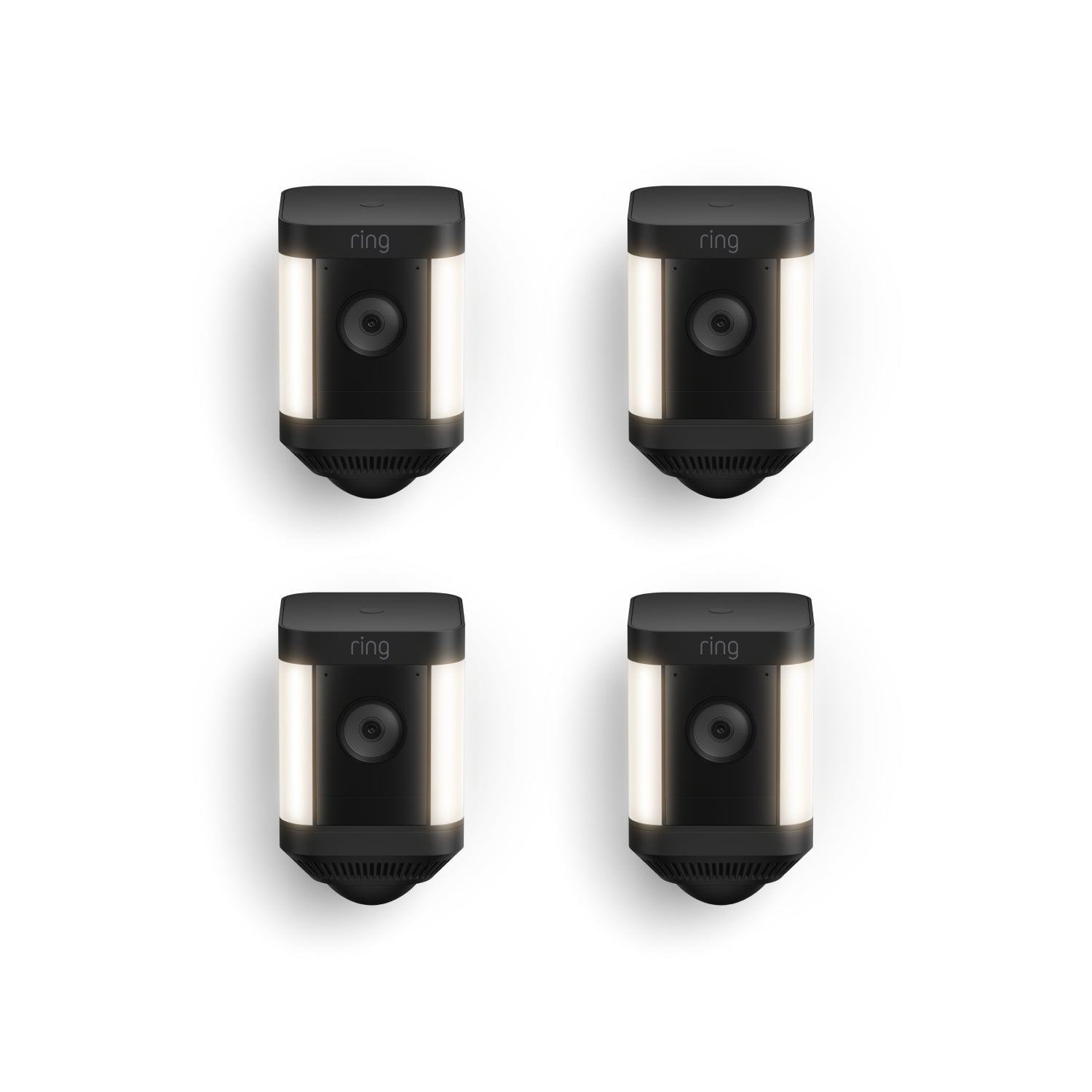 Battery / Black / 4-Pack:Spotlight Cam Plus