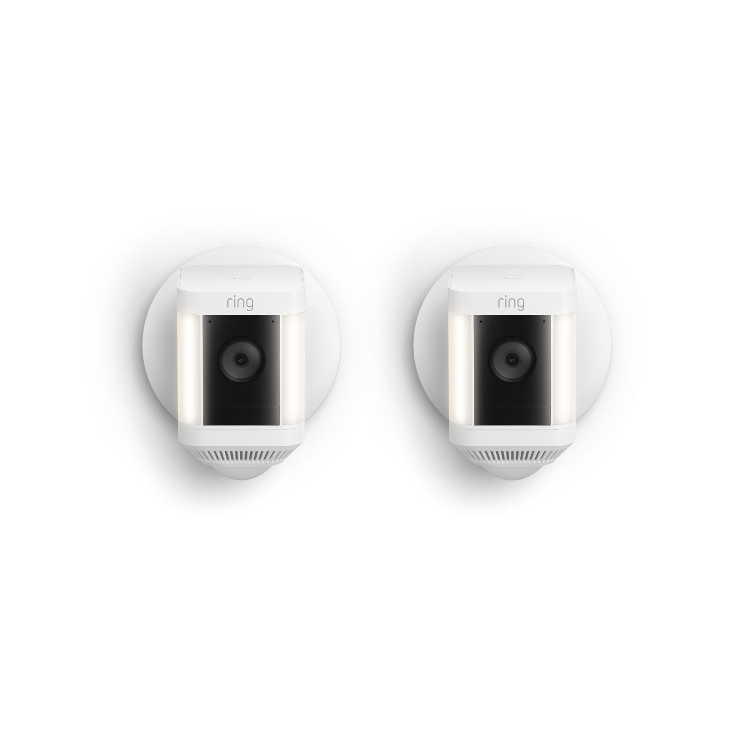 Wired / White / 2-Pack:Spotlight Cam Plus