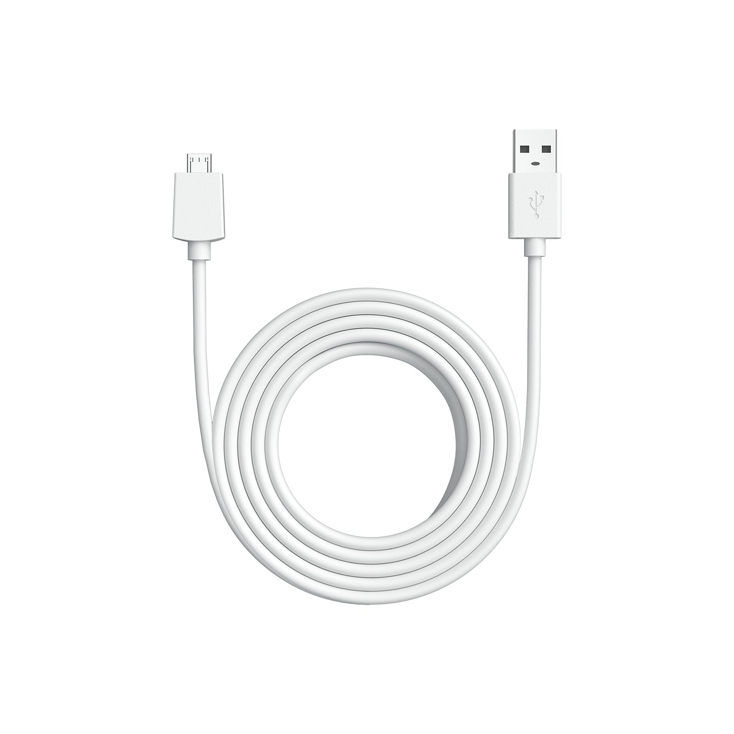 White:10 ft USB-A to Micro USB Power Cable (Indoor Cam (2nd Gen))