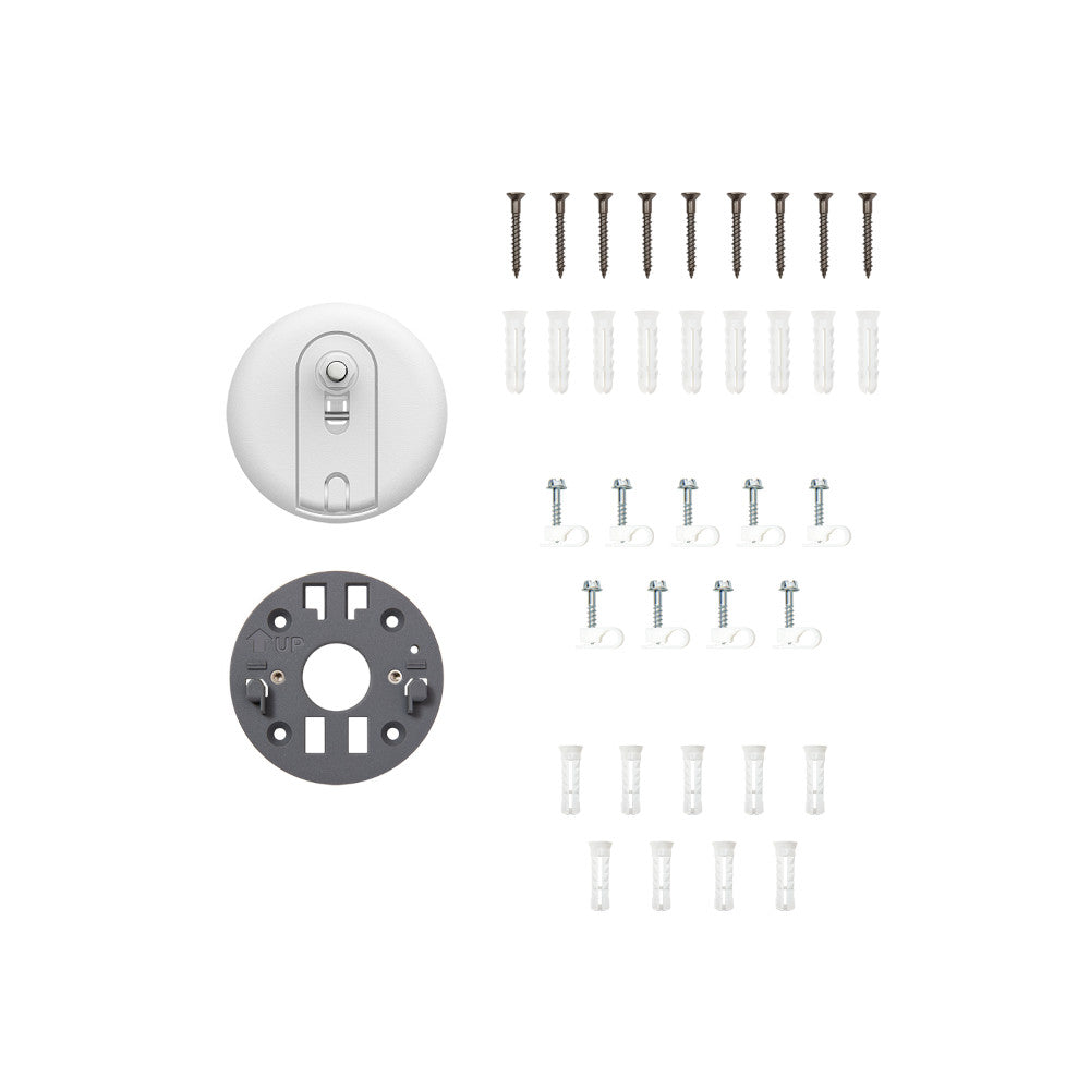 White:Spare Parts Kit (for Stick Up Cam Pro Plug-In)