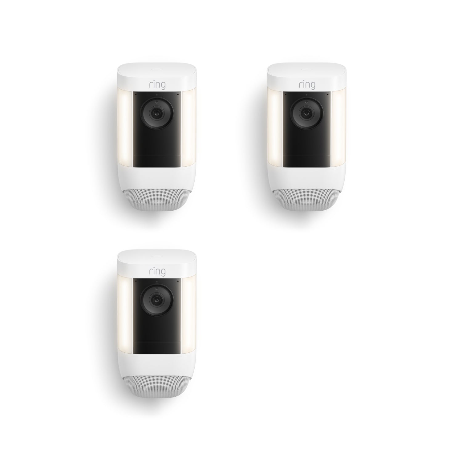 Battery / White / 3-Pack:Spotlight Cam Pro