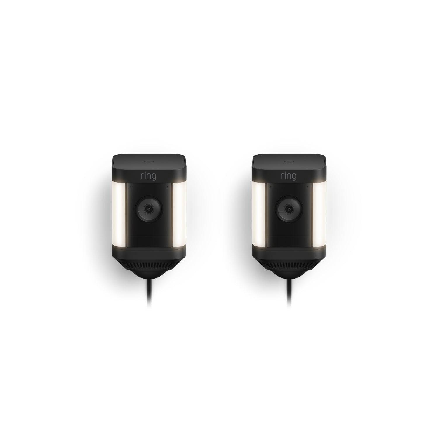 Plug-In / Black / 2-Pack:Spotlight Cam Plus