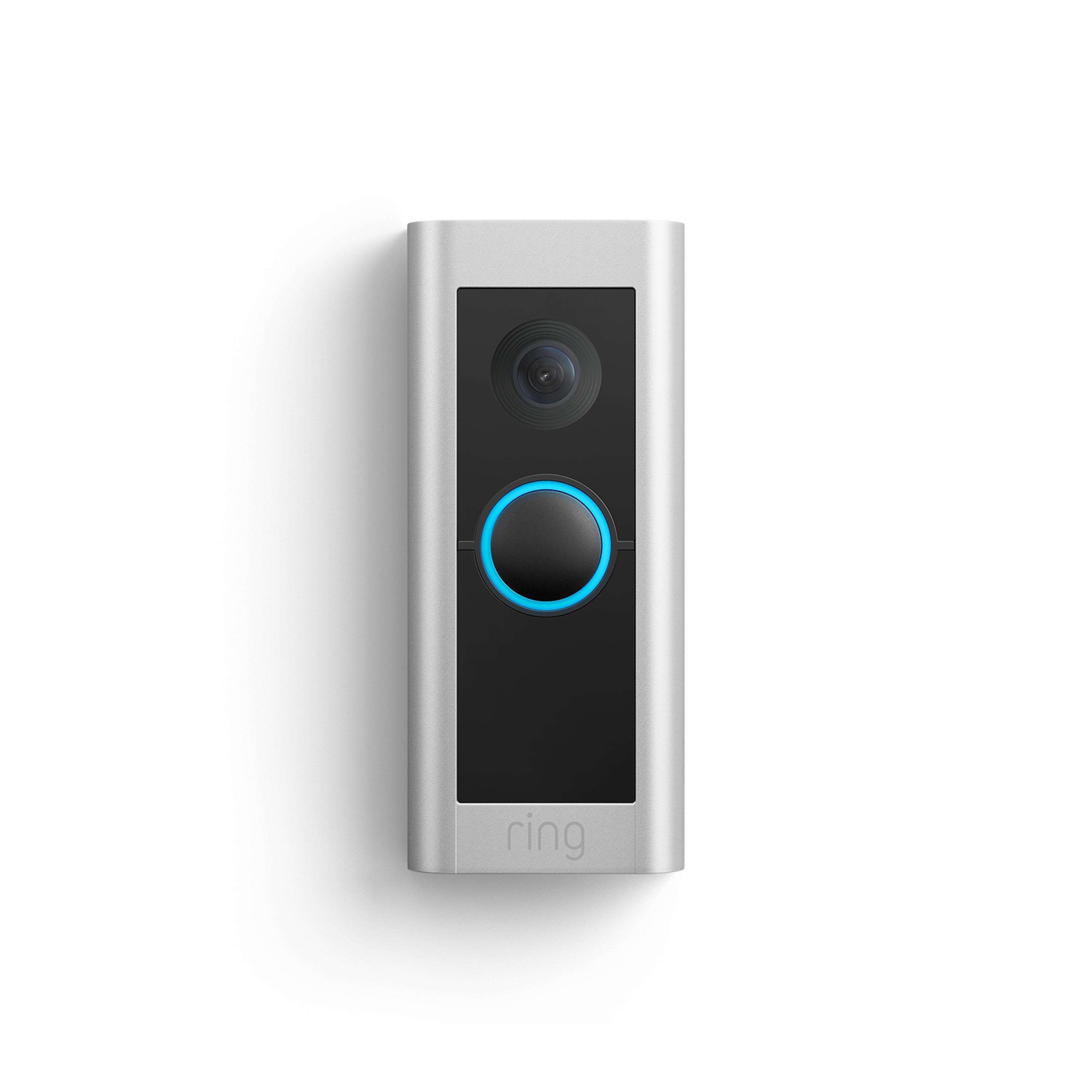 Satin Nickel:Wired Doorbell Pro (Formerly: Video Doorbell Pro 2)