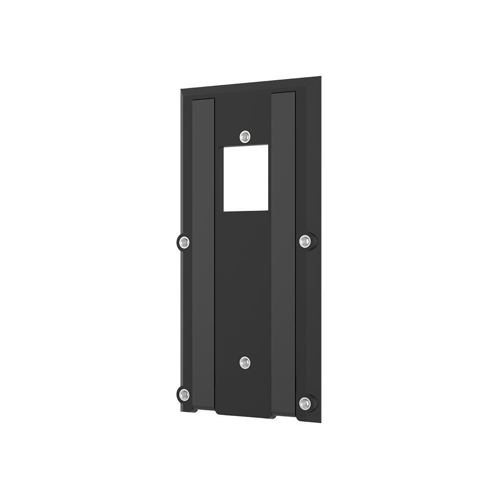 Black:No-Drill Mount (for Video Doorbell 3, Video Doorbell 3 Plus, Video Doorbell 4, Battery Doorbell Plus)