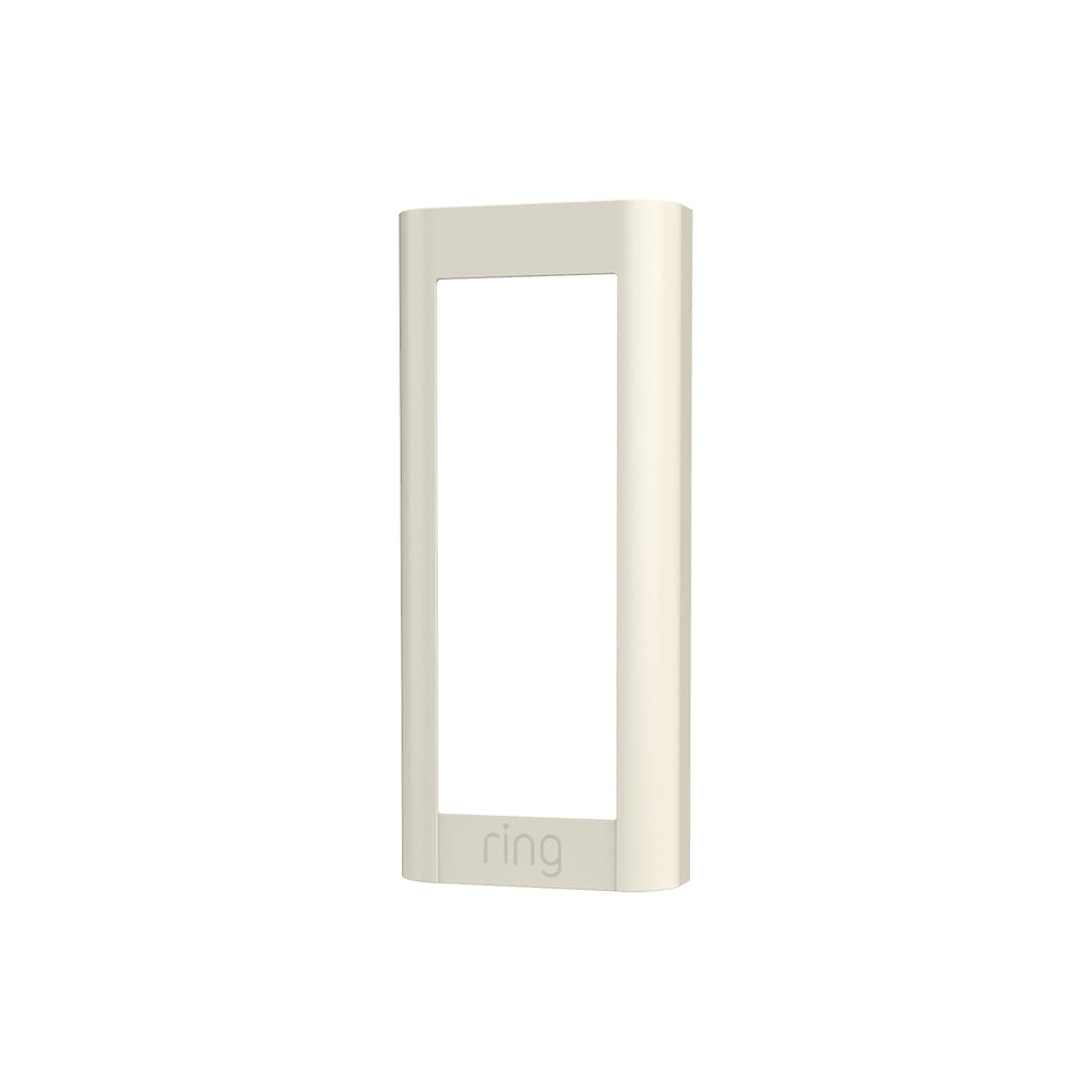 Pearl White:Interchangeable Faceplate (for Wired Doorbell Pro (Video Doorbell Pro 2))