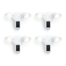 Wired / White / 4-Pack:Floodlight Cam Plus