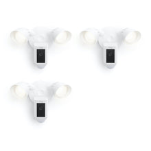 Wired / White / 3-Pack:Floodlight Cam Plus