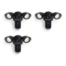 Wired / Black / 3-Pack:Floodlight Cam Plus