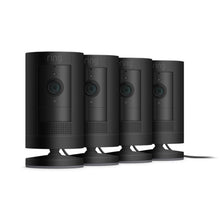 Plug-In / 4-Pack / Black:Outdoor Cam for Certified Refurbished