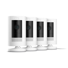 Plug-In / 4-Pack / White:Outdoor Cam for Certified Refurbished