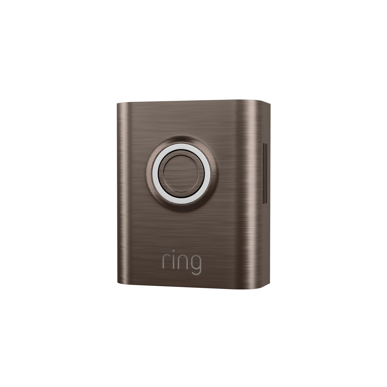 Brushed Bronze:Metallic Interchangeable Faceplate (Battery Doorbell Plus, Battery Doorbell Pro)