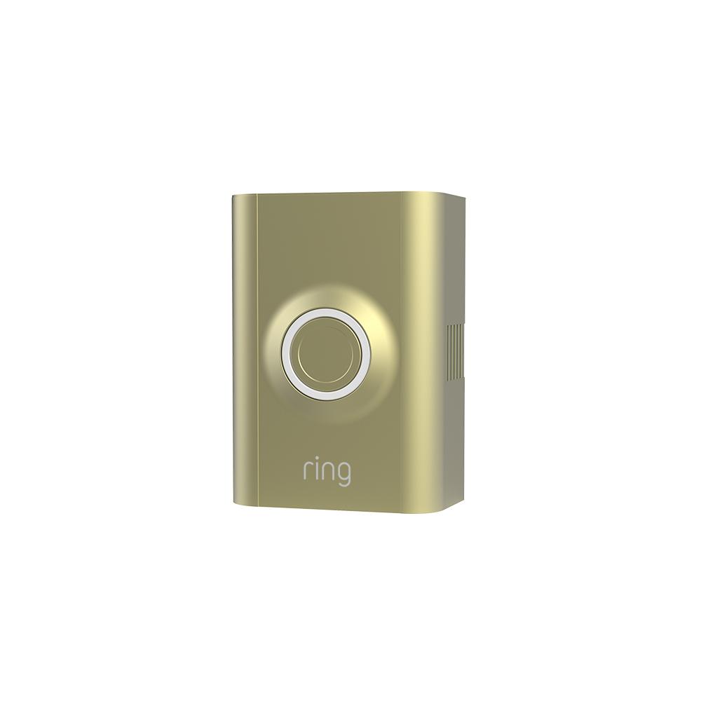 Brushed Gold:Interchangeable Faceplate (for Ring Video Doorbell 2)