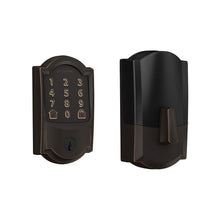 Aged Bronze:Schlage Encode Smart WiFi Deadbolt with Camelot Trim (for Works with Ring Video Doorbells and Cameras)